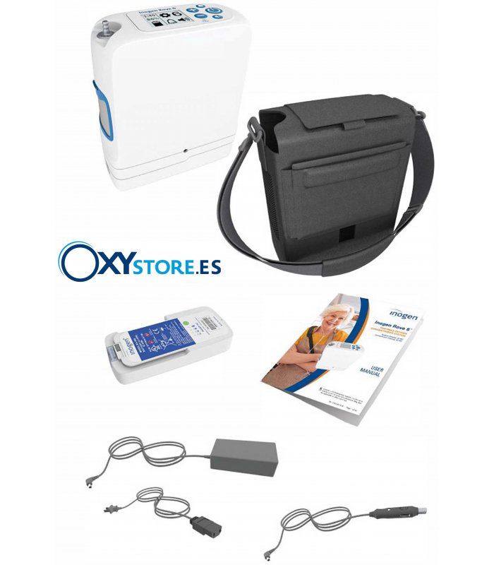 Concentrador de oxígeno portátil Inogen Rove 6