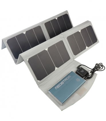 Kit "Endless Energy" Batería de Viaje + Cargador con Paneles Solares