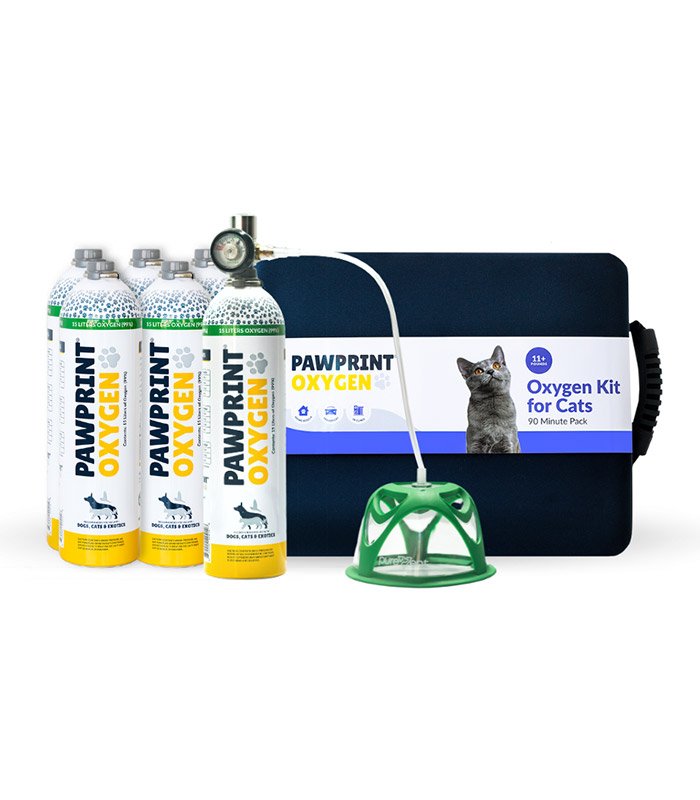 Kit de oxígeno para gatos de 0 a 10 kg - Pawprint