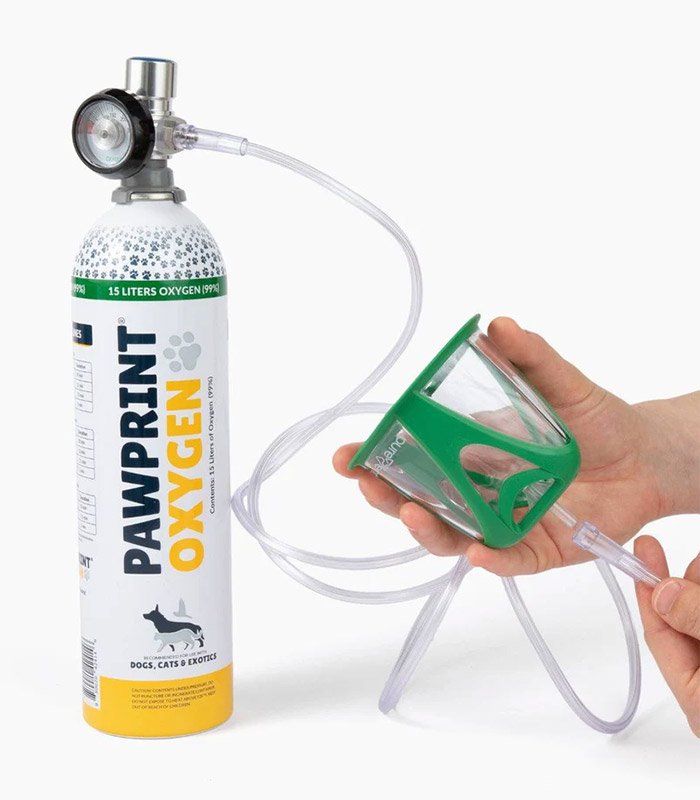 Kit de oxígeno para perros - Pawprint