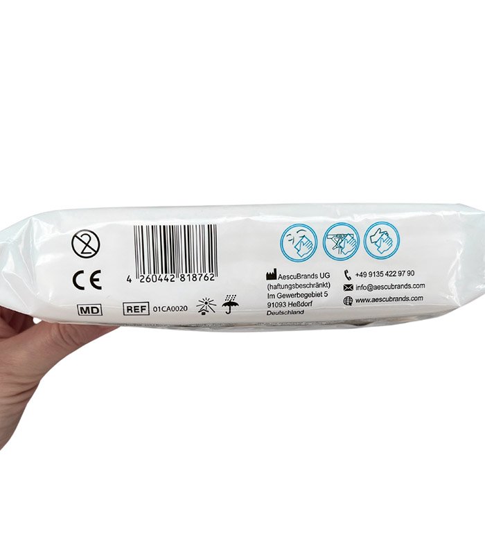 Toallitas limpiadoras para máscaras CPAP y faciales - Somnosept