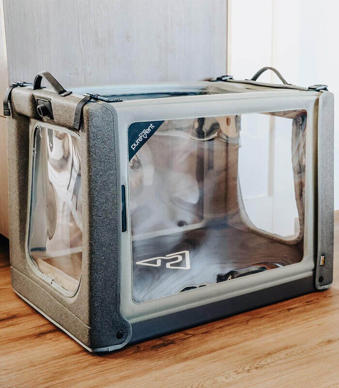 Cámara para Oxigenoterapia Veterinaria PureVent – Pawprint