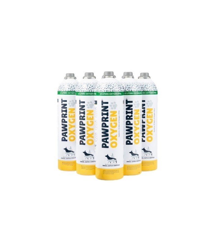 Botella de oxígeno de recarga de 15 litros - Pawprint