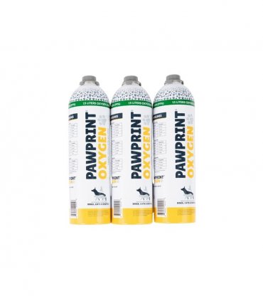 Botella de oxígeno de recarga de 15 litros - Pawprint