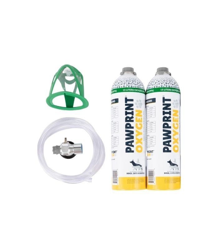 Kit Starter de oxígeno portátil para perros de hasta 10 kg - PawPrint