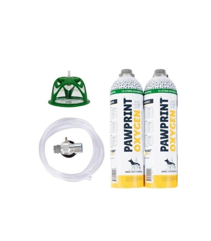 Kit Starter de oxígeno portátil para gatos - PawPrint